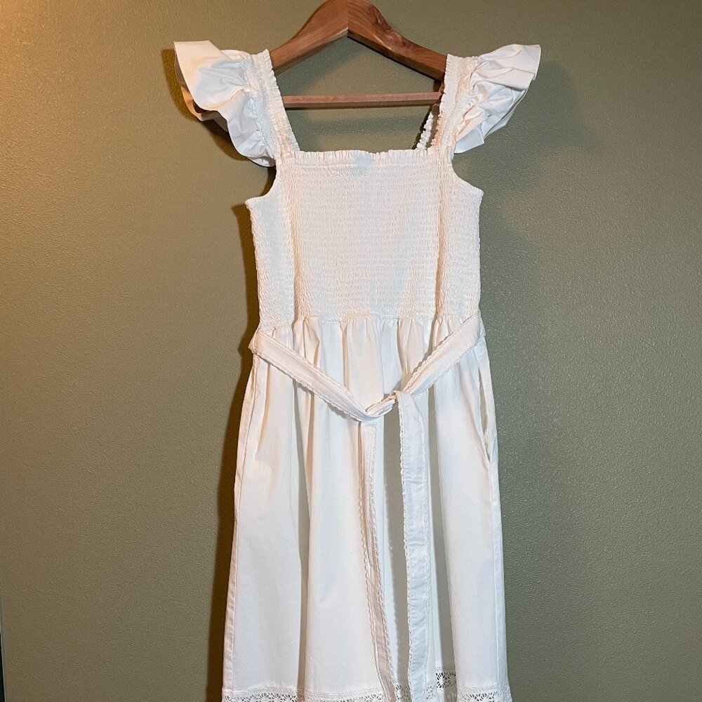 Leota Ivanna Ruffle Tie Waist Tiered Maxi Dress